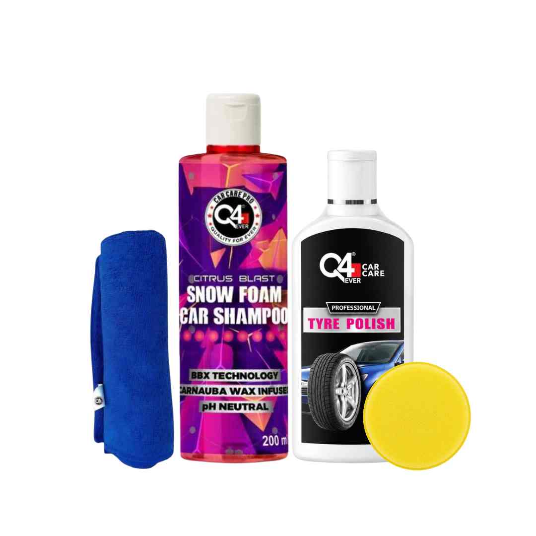Q4 ever Professional Car Cleaning Kit at Home