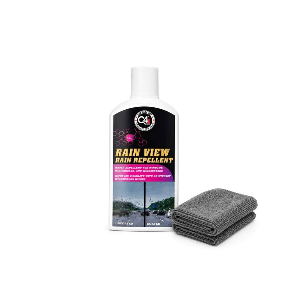 Q4 ever Rain View Rain Repellent | see clearly. Drive safely