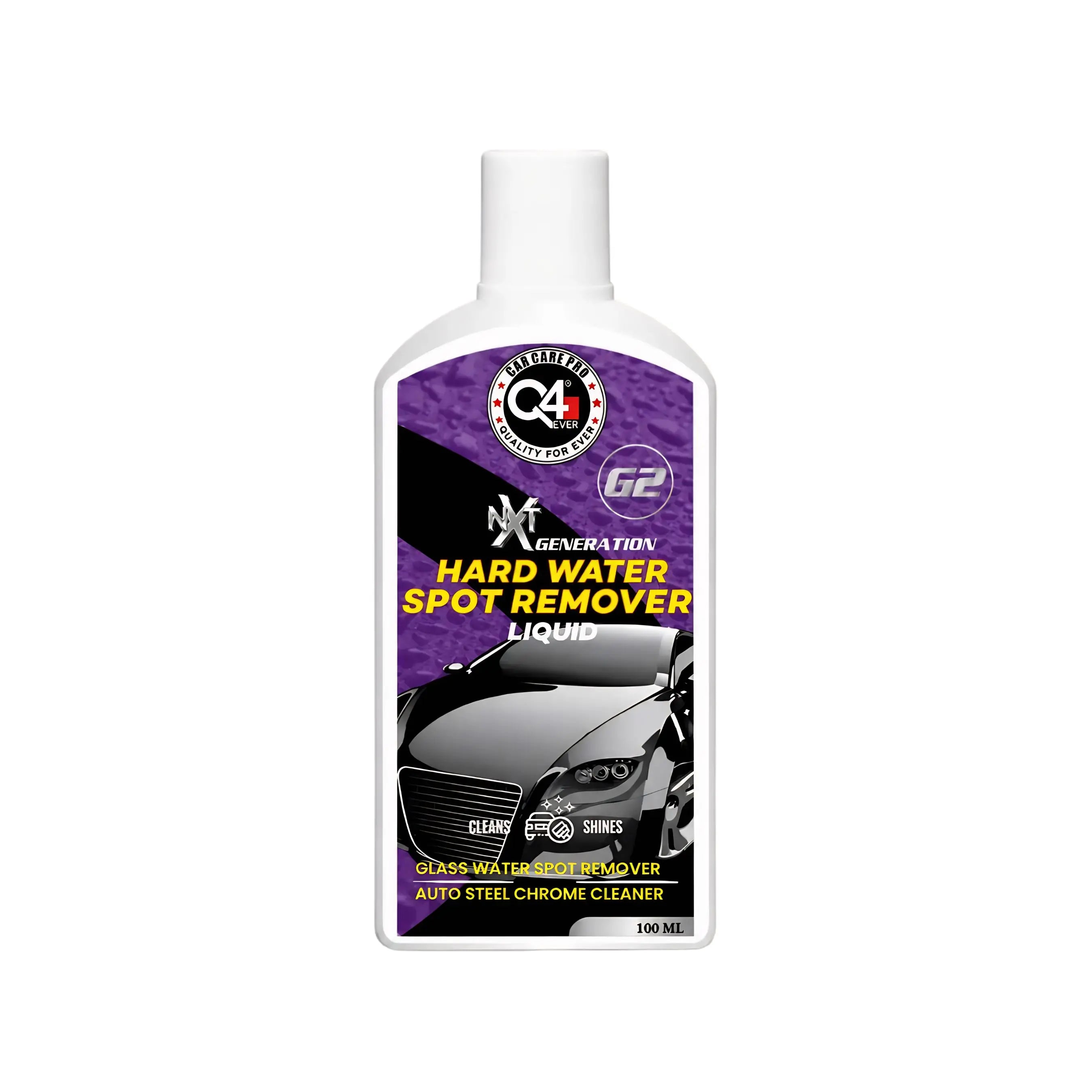 Q4 Ever Hard Water Spot Remover Liquid Kit (4 Items)